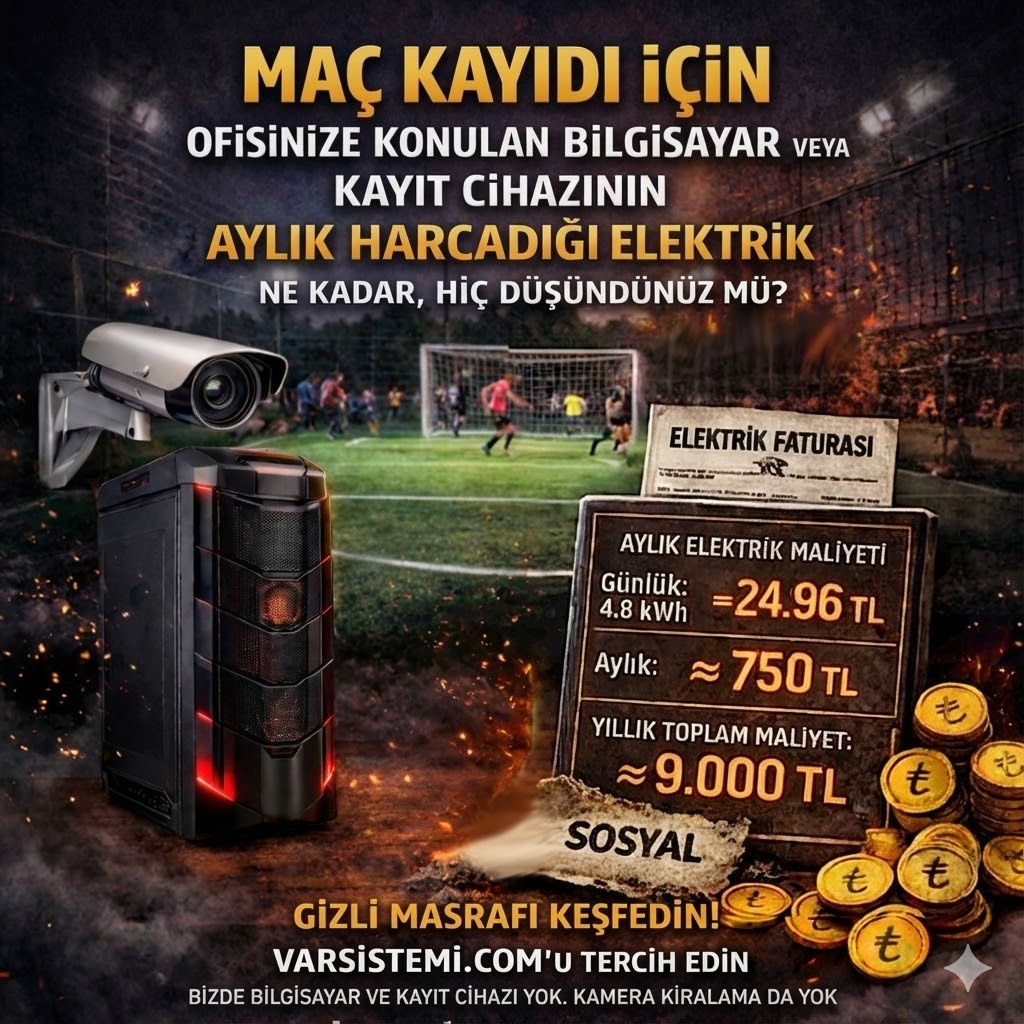 halı saha kamera kiralama